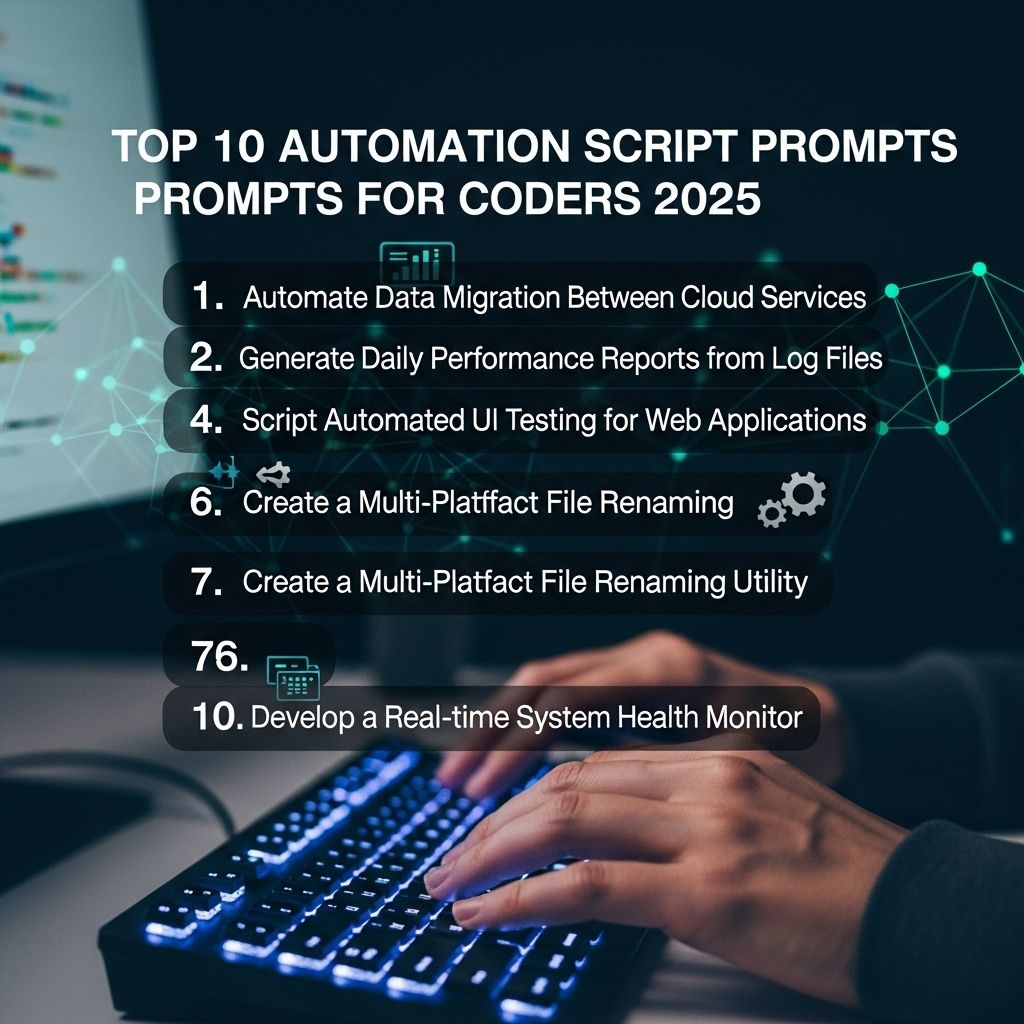 Top 10 Automation Script Prompts for Coders in 2025 top 10 automation scripts