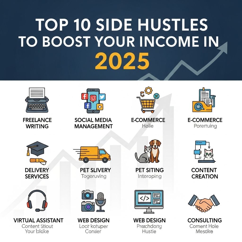 top 10 side hustles 2025