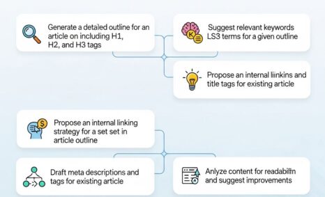 Blog top ai prompts seo content