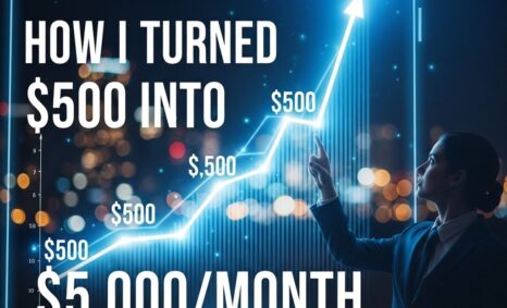 turn 500 into 5000 monthly