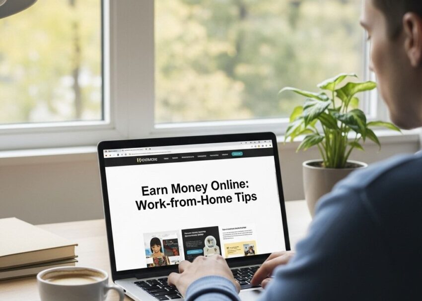 Top Work-from-Home Tips to Earn Money Online work from home tips earn money