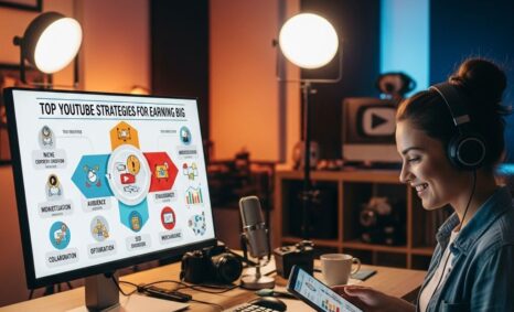 Blog youtube strategies earning big