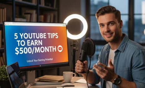 youtube tips earn 500 month