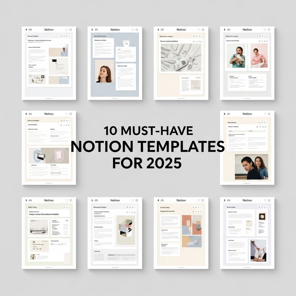 10 essential notion templates