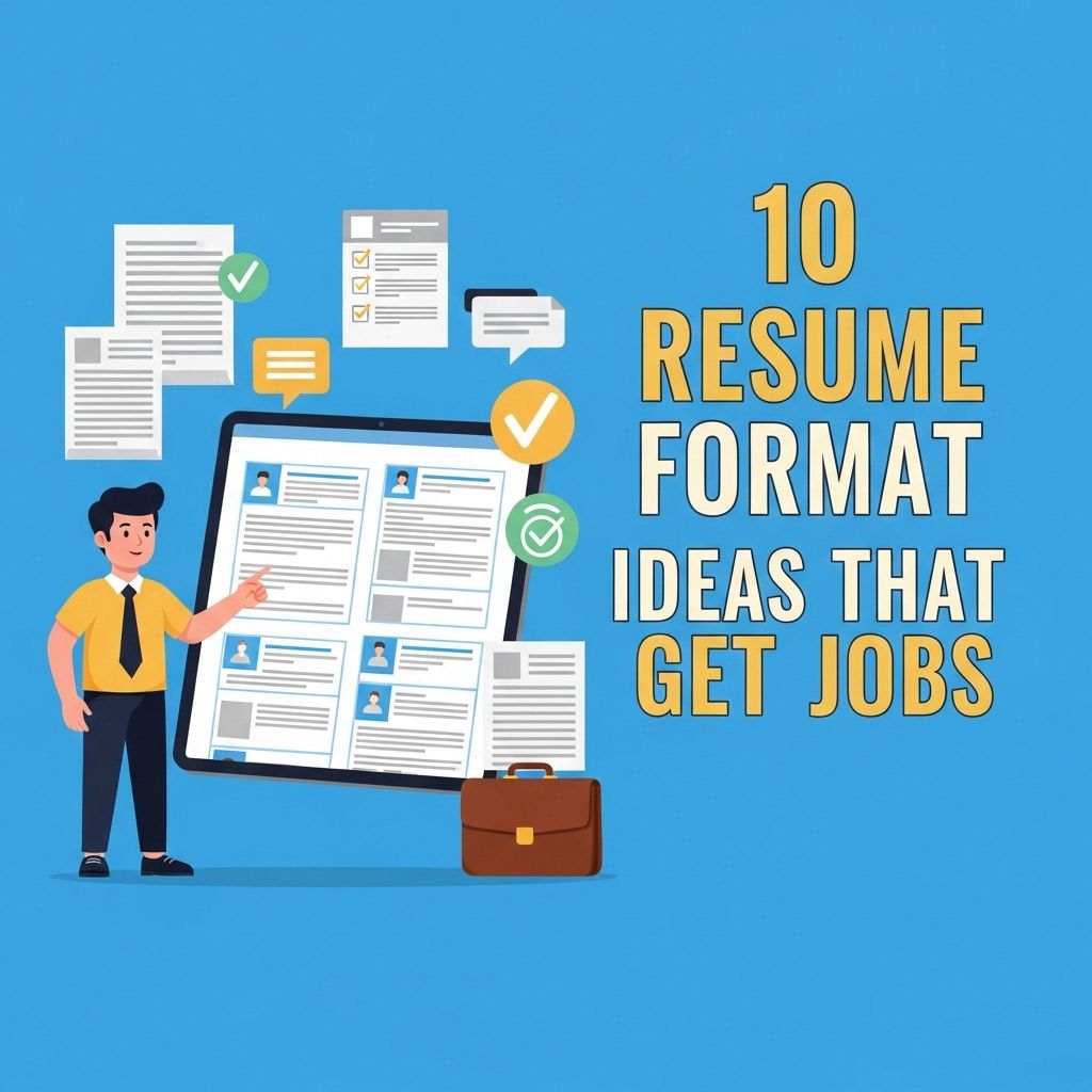 10 resume formats jobs