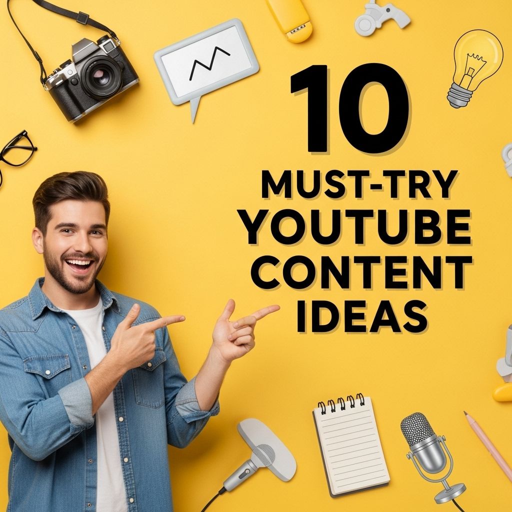 10 Must-Try YouTube Content Ideas for Creators 10 youtube content ideas