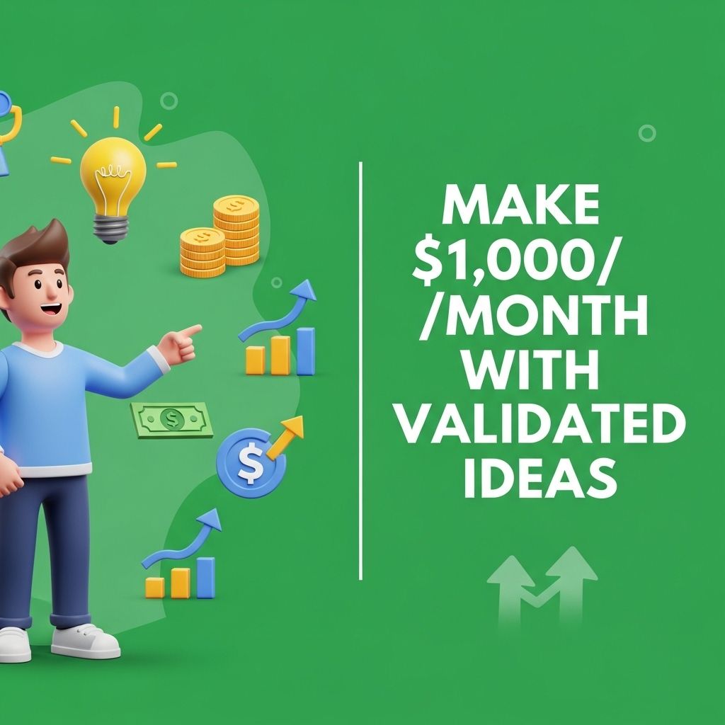 1k month validated ideas