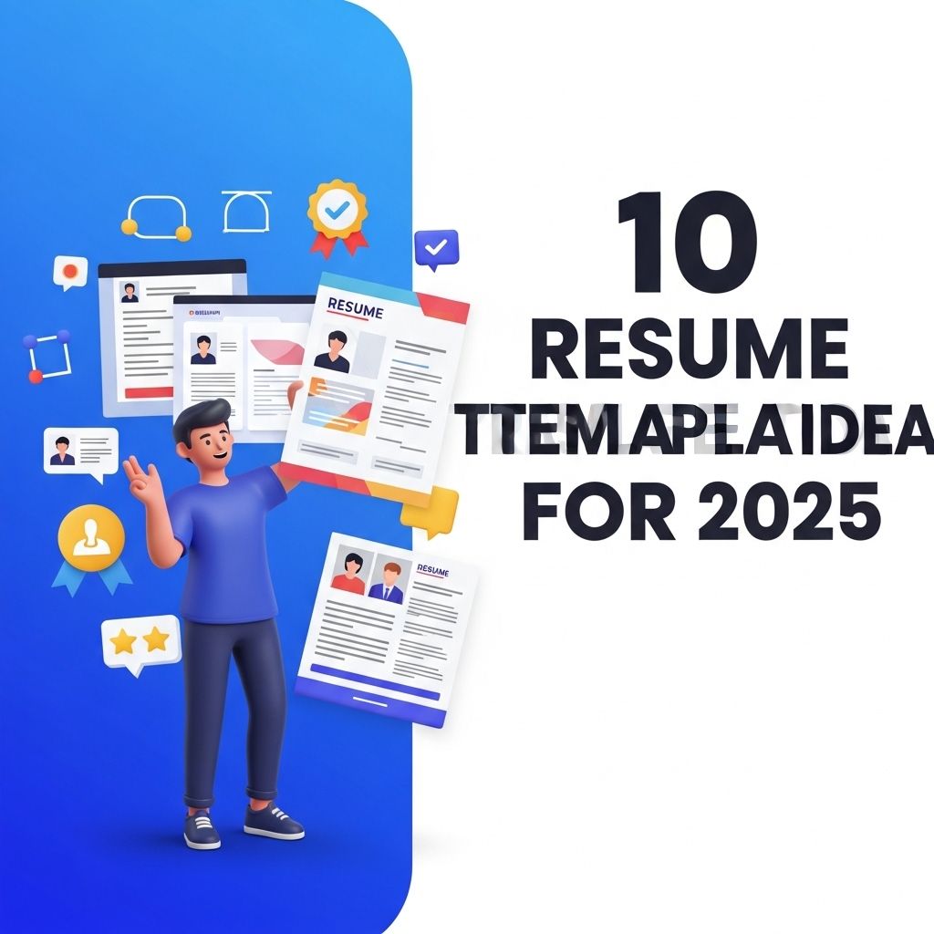 10 Creative Resume Templates for 2025 2025 resume template ideas