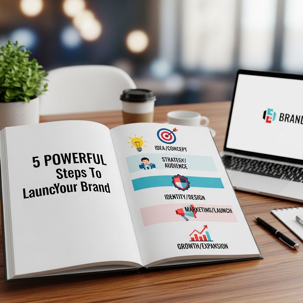 5 Powerful Steps to Successfully Launch Your Brand 5 powerful steps launch brand