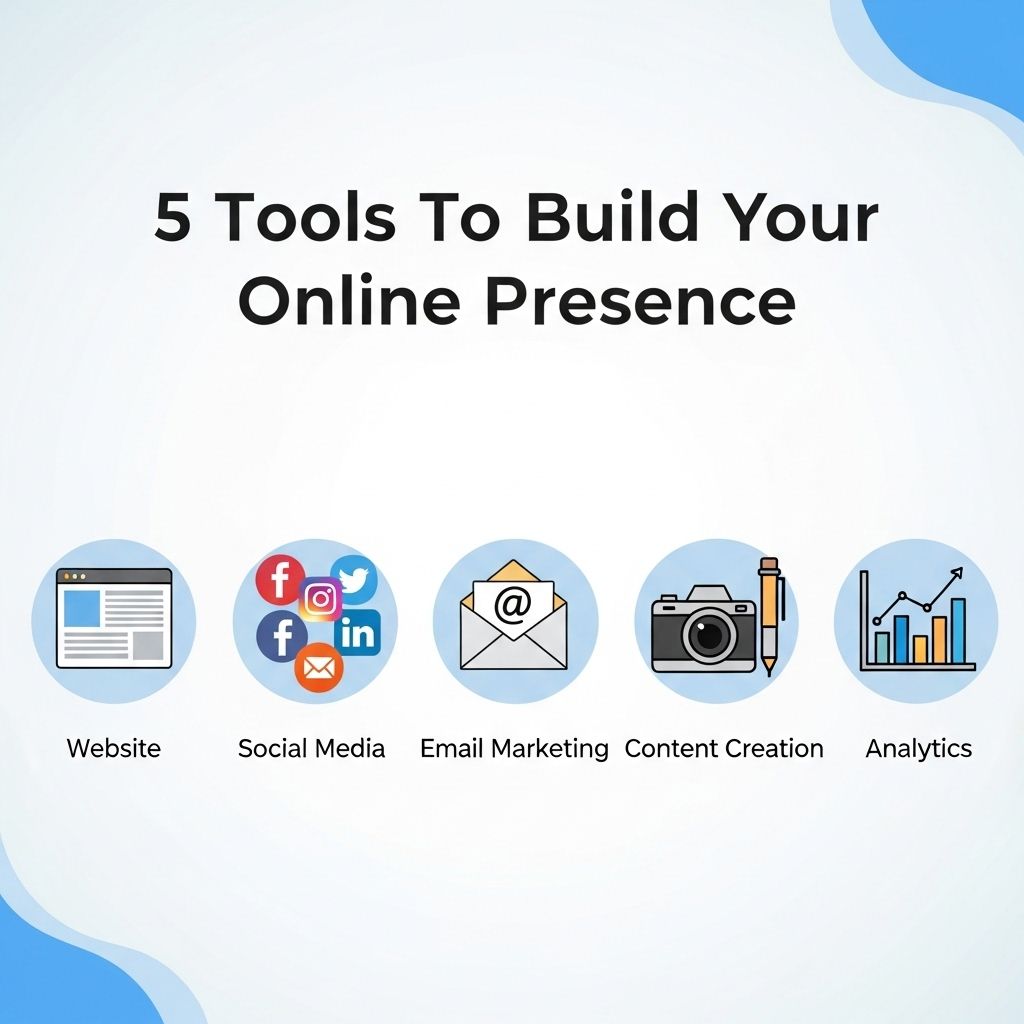 5 Essential Tools to Enhance Your Online Presence 5 tools online presence