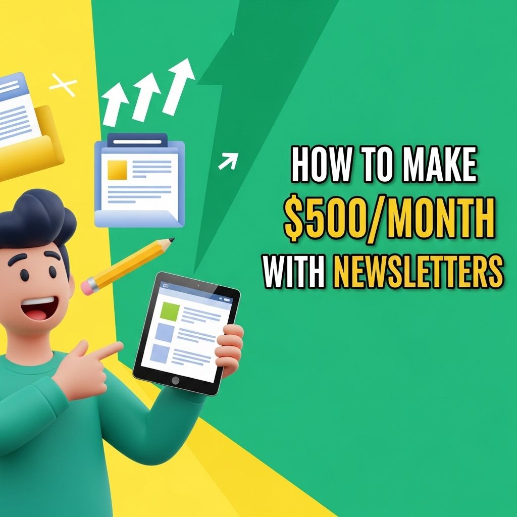 Earning $500/Month with Newsletters: A Step-by-Step Guide 500 month newsletters guide