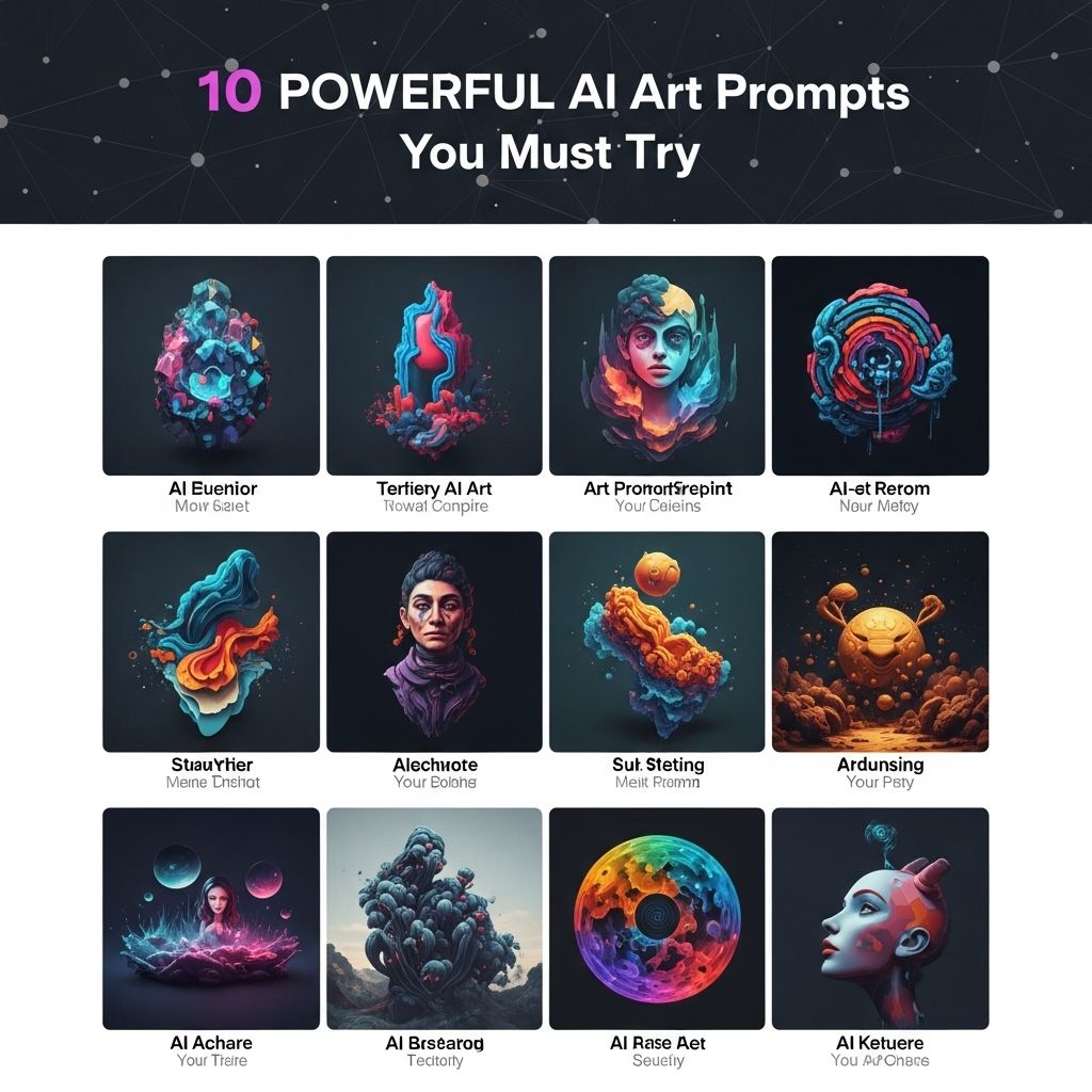 10 Powerful AI Art Prompts You Must Try ai art prompts
