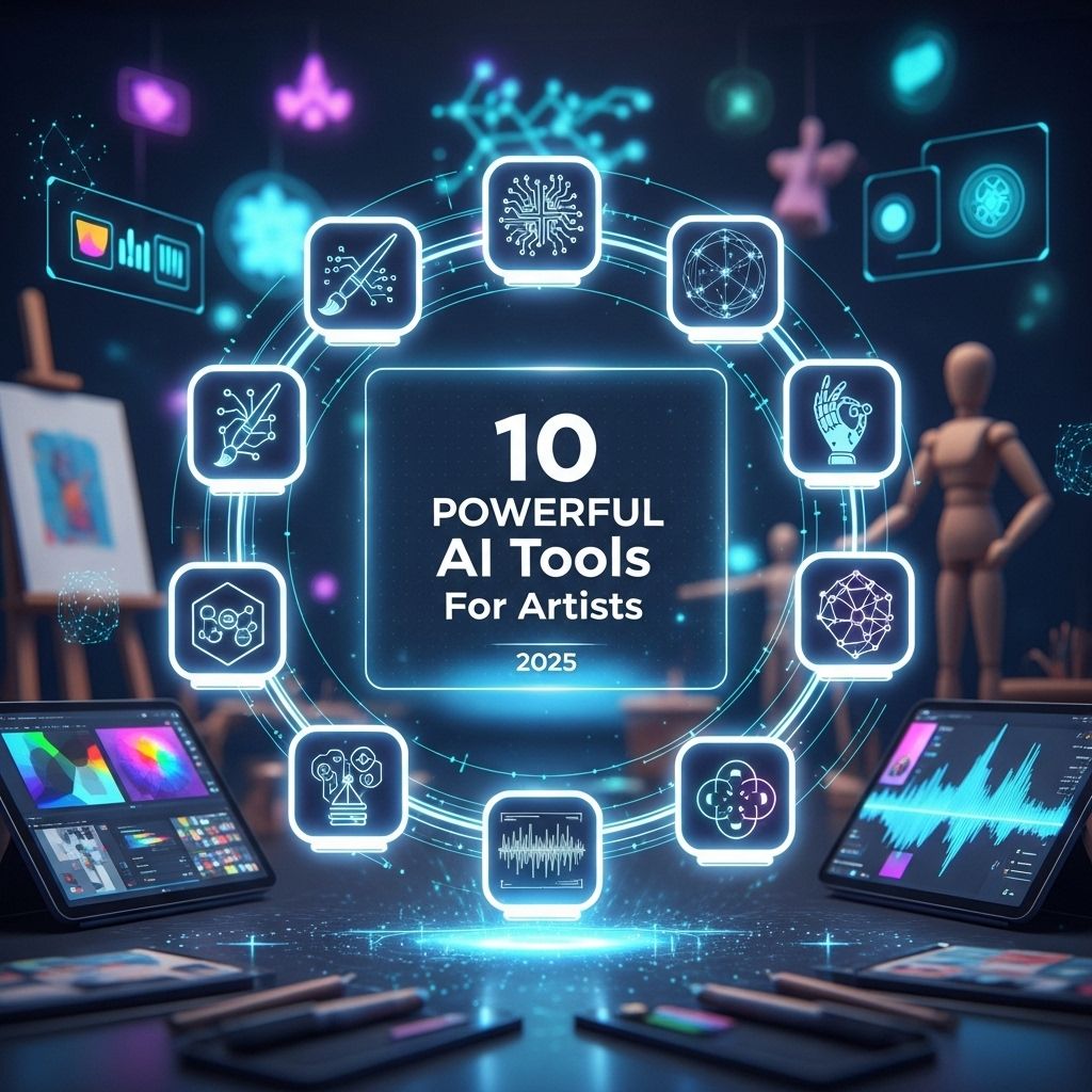 10 Powerful AI Tools for Artists in 2025 ai tools for artists 2025