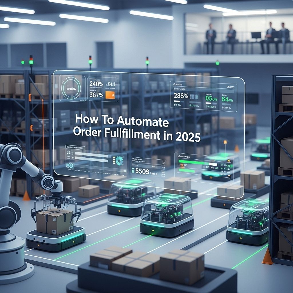 Automating Order Fulfillment: The 2025 Guide automating order fulfillment 2025