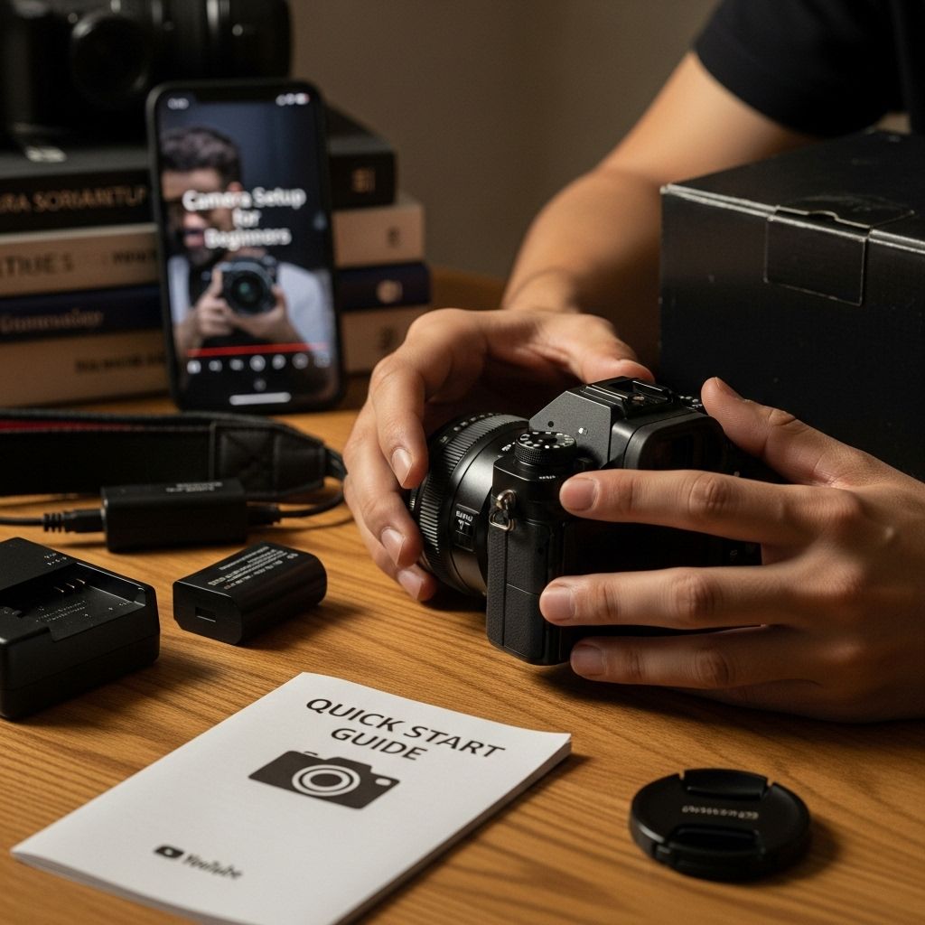 beginner camera setup