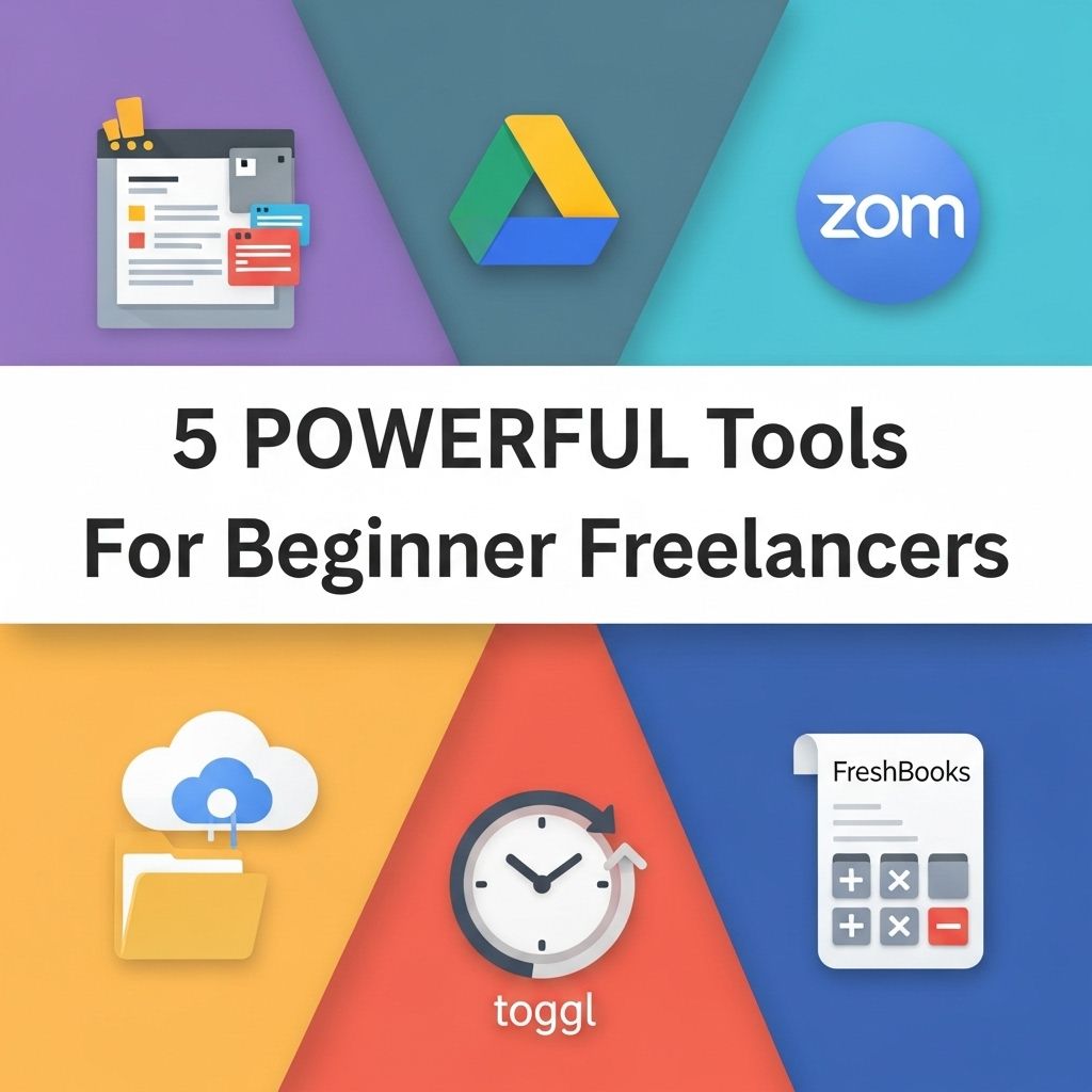 5 Essential Tools Every Beginner Freelancer Needs beginner freelancer tools