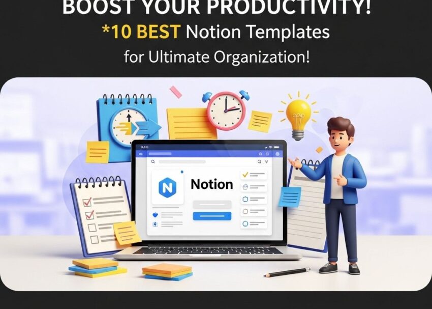 best notion templates productivity