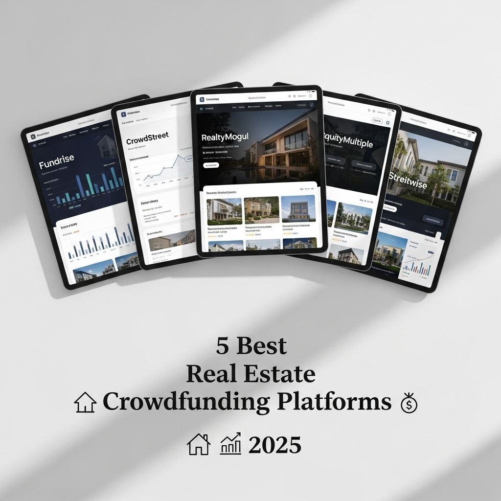 Top 5 Real Estate Crowdfunding Platforms for 2025 best real estate crowdfunding 2025