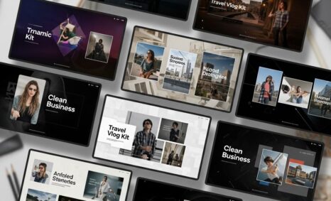 best selling video editing templates