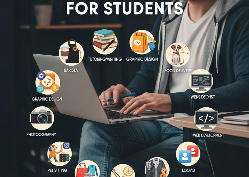 Top 10 Side Hustles for Students to Boost Income best side hustles for students