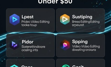 best video editing tools under 50