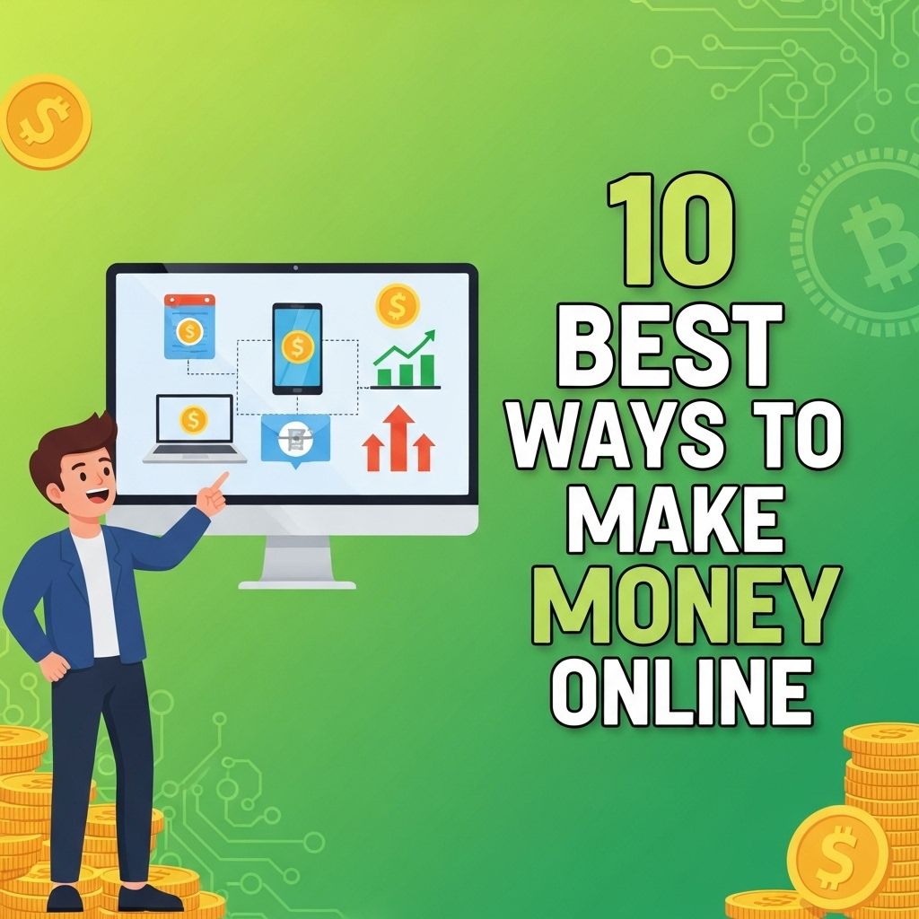 10 Best Ways to Make Money Online best ways make money online