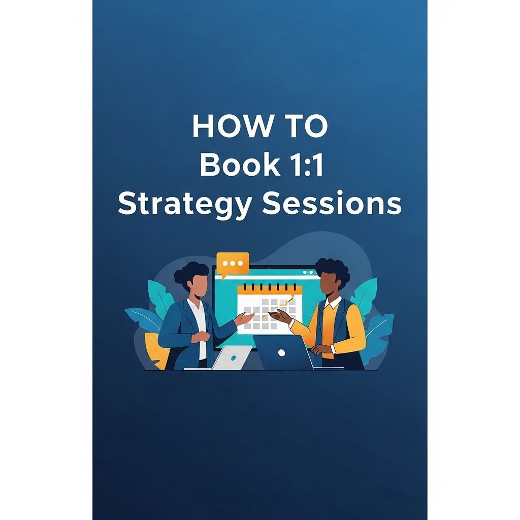 Mastering 1:1 Strategy Sessions: A Step-by-Step Guide book strategy sessions