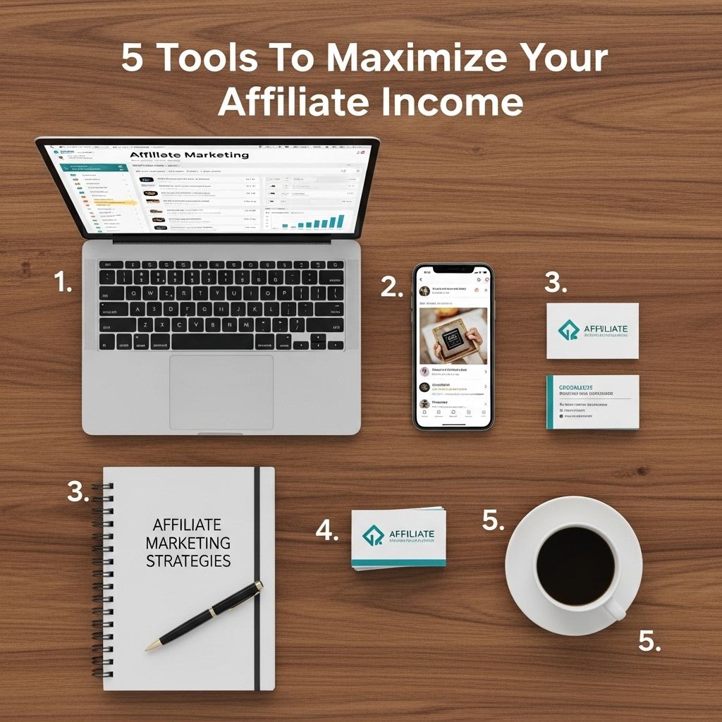 5 Essential Tools to Boost Your Affiliate Income boost affiliate income tools