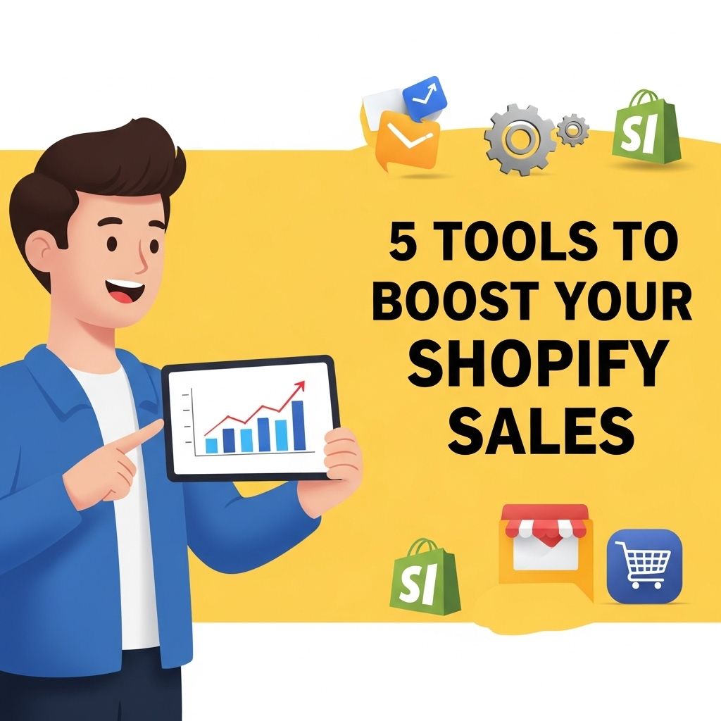 5 Essential Tools to Boost Your Shopify Sales boost shopify sales tools
