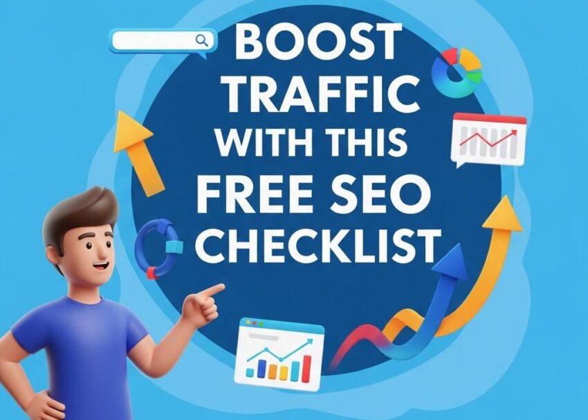 boost traffic free seo checklist