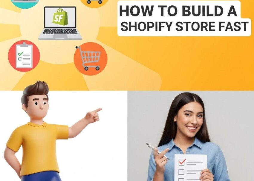 build shopify store fast