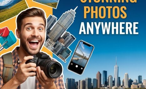 capture stunning photos anywhere