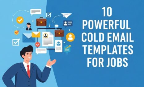 cold email templates jobs