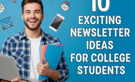 college newsletter ideas
