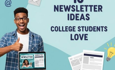 college student newsletter ideas