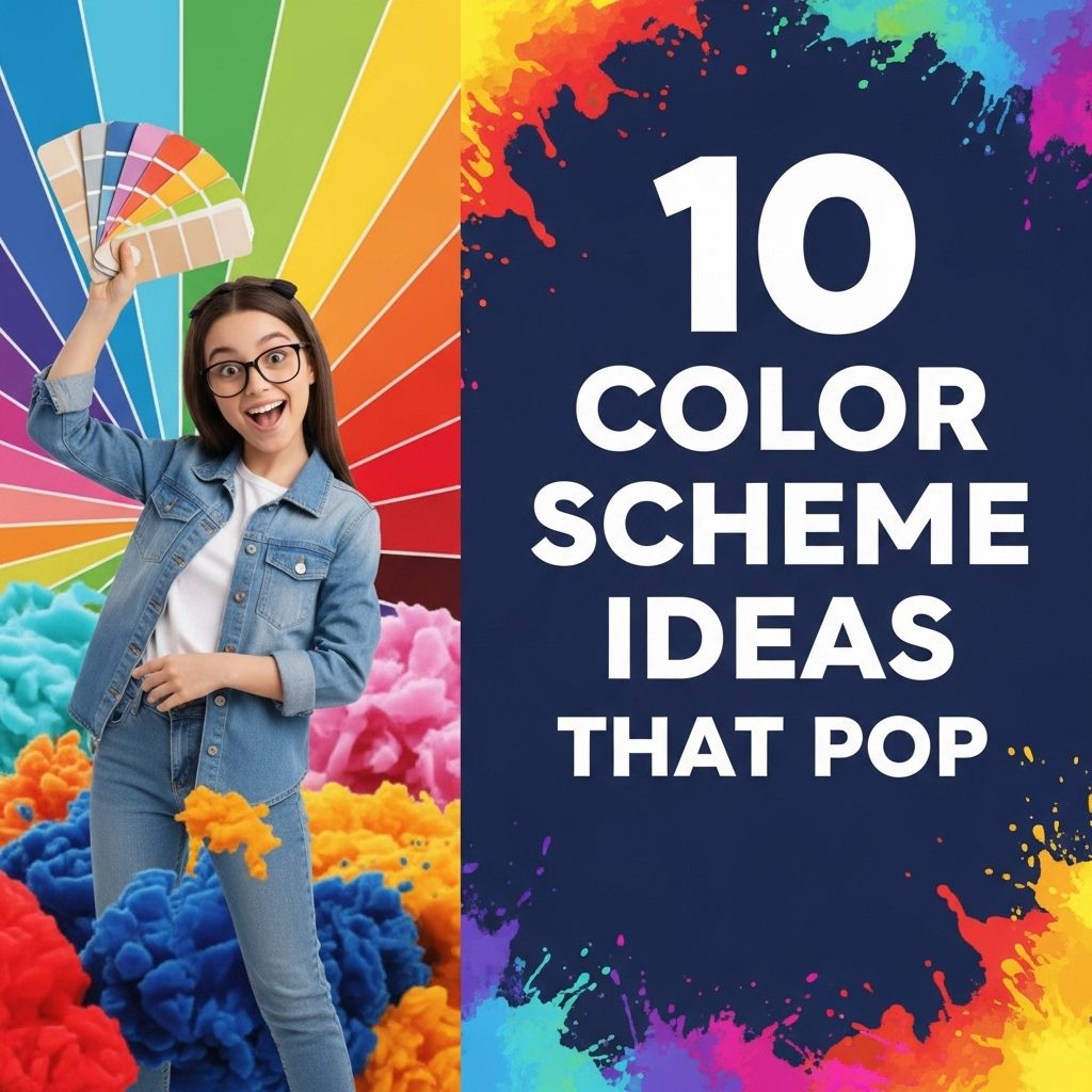 color scheme ideas pop