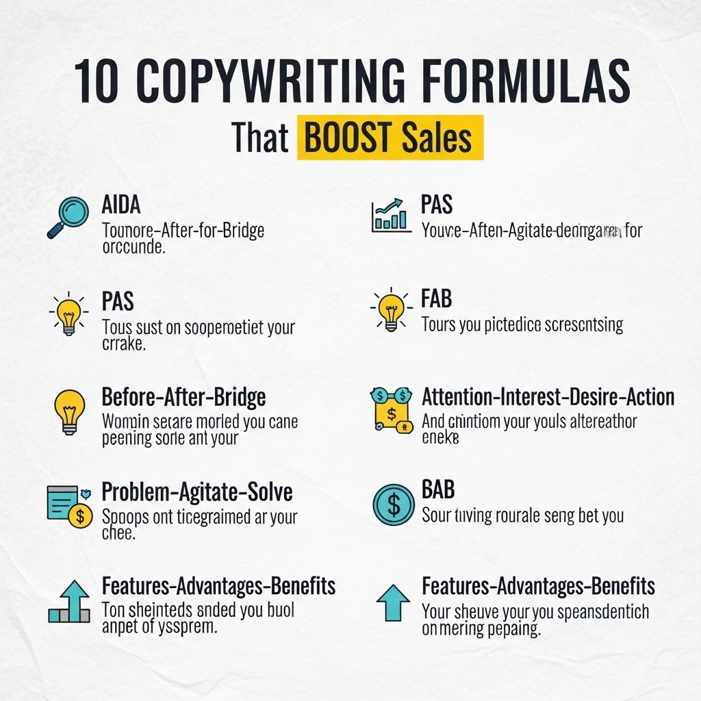 10 Copywriting Formulas That Boost Sales copywriting formulas boost sales