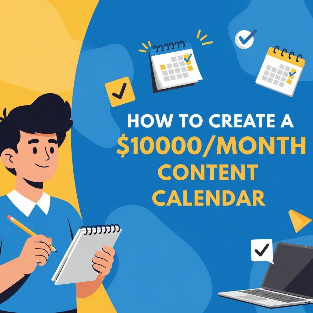 create 1000 month content calendar