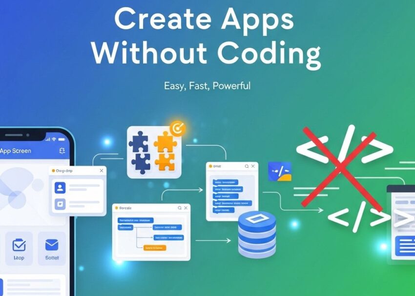 Create Apps Without Coding: A Step-by-Step Guide create apps without coding