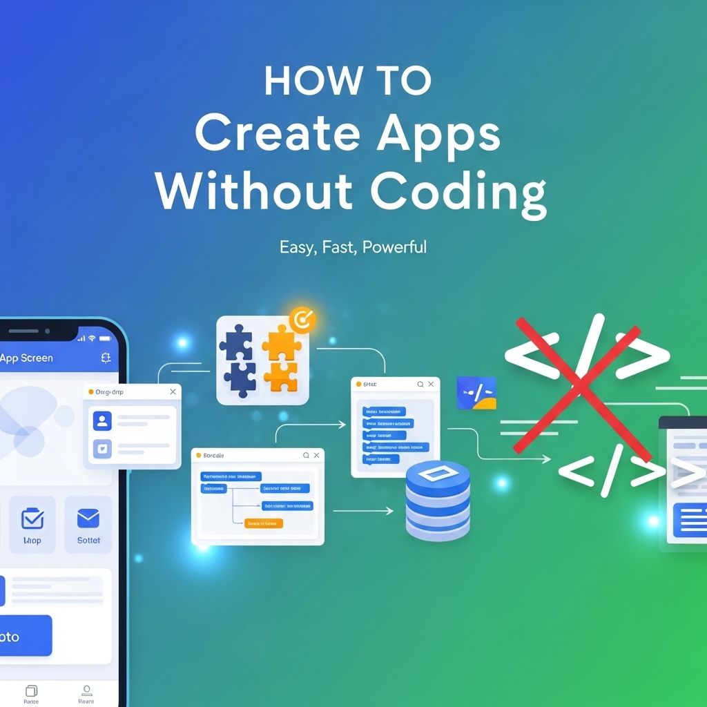 Create Apps Without Coding: A Step-by-Step Guide create apps without coding