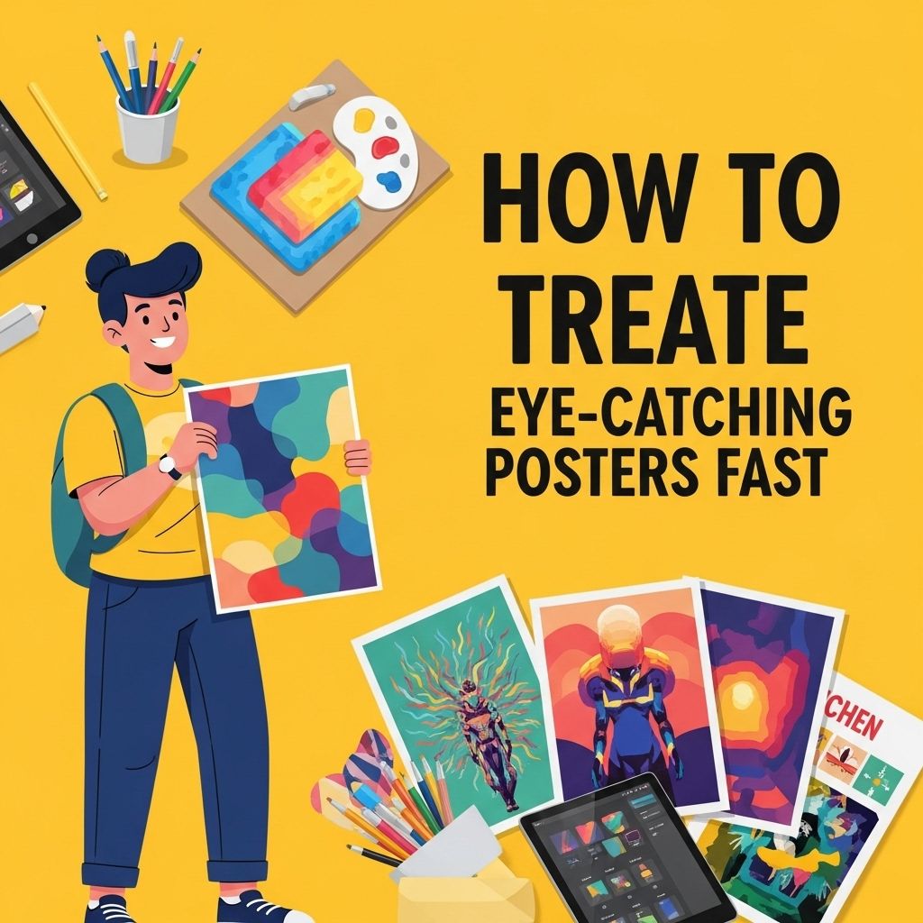 create eye catching posters