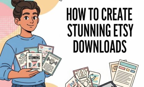 create stunning etsy downloads