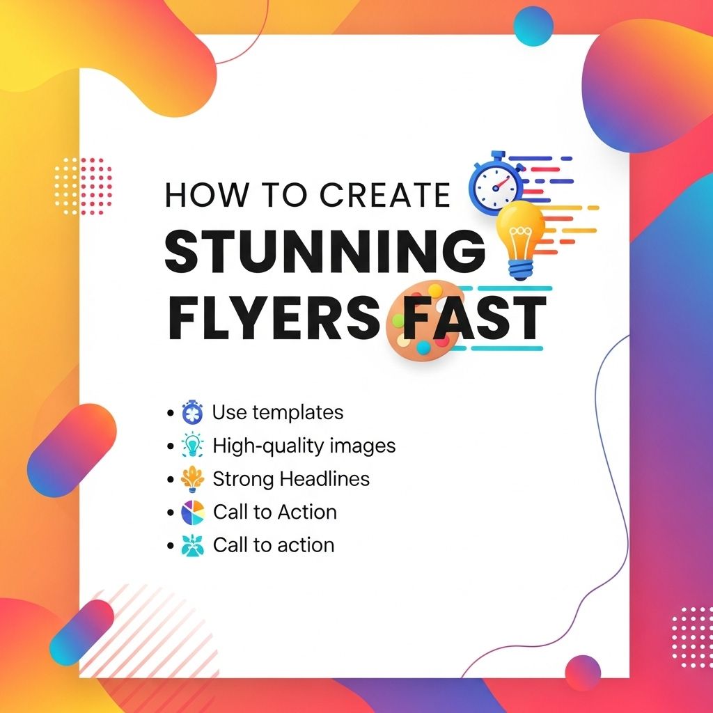 Create Stunning Flyers in Minutes create stunning flyers fast
