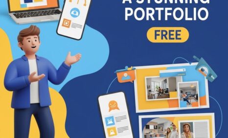 create stunning portfolio free