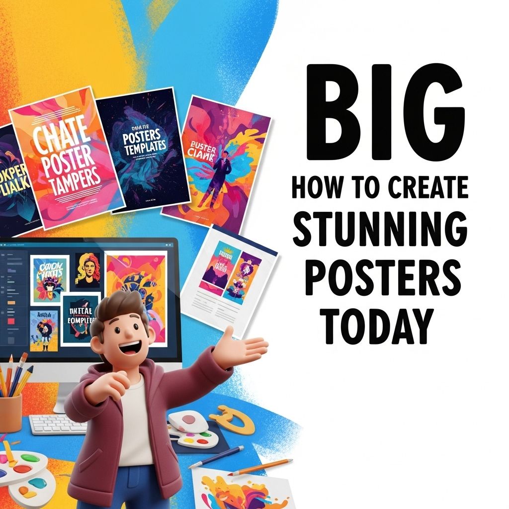 create stunning posters