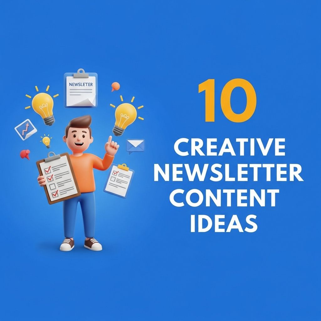 creative newsletter content ideas