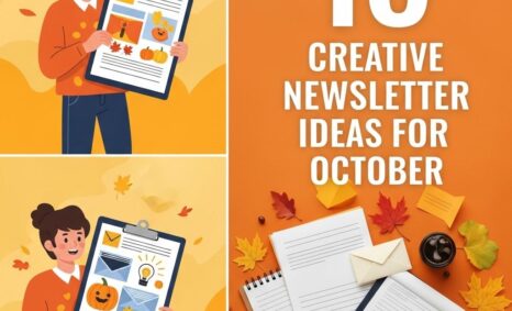 creative newsletter ideas october