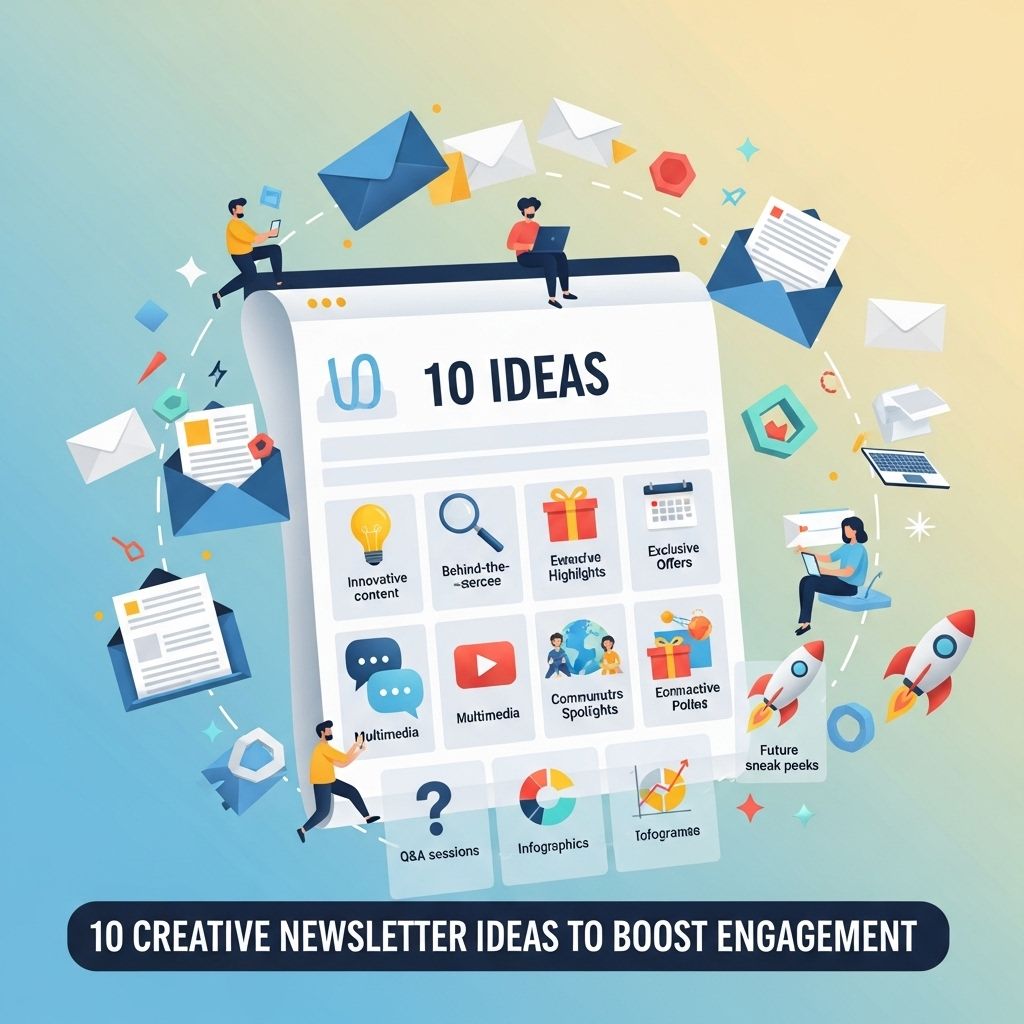 creative newsletter ideas
