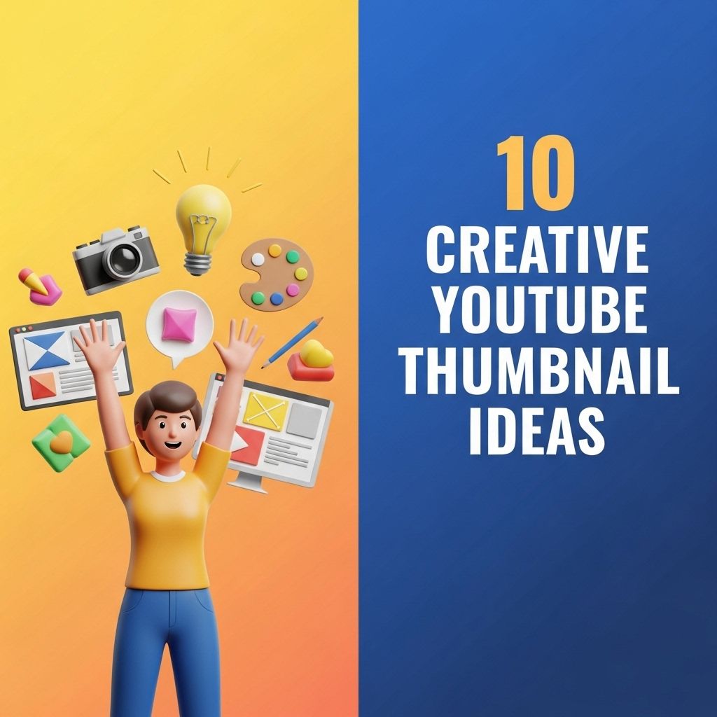 creative youtube thumbnail ideas