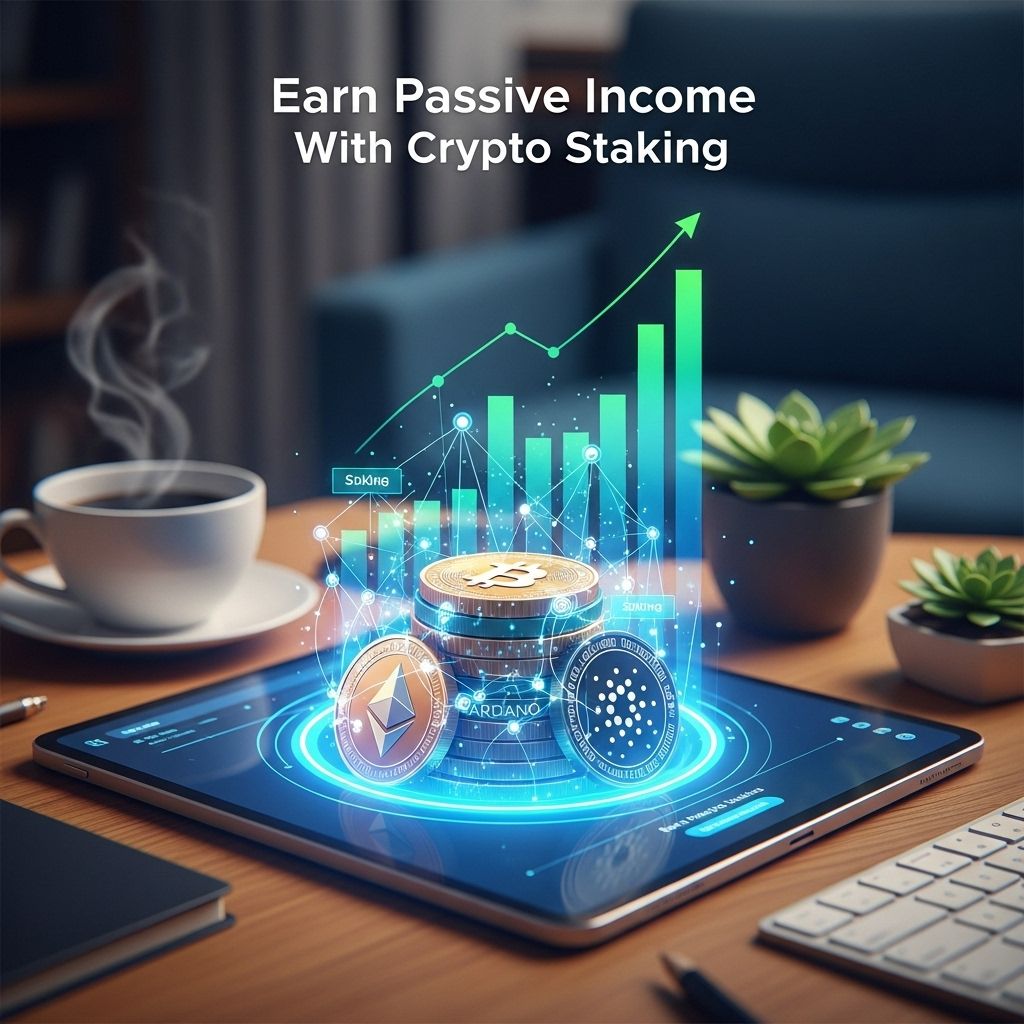 Earn Passive Income Through Crypto Staking crypto staking passive income